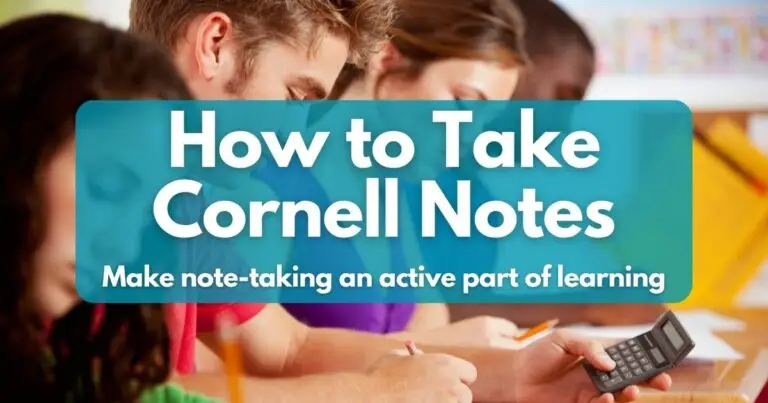 How to Take Cornell Notes
