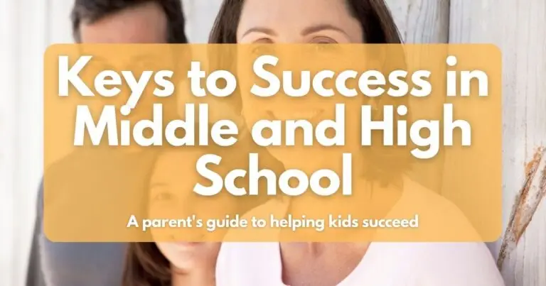 Keys to Success in Middle and High School