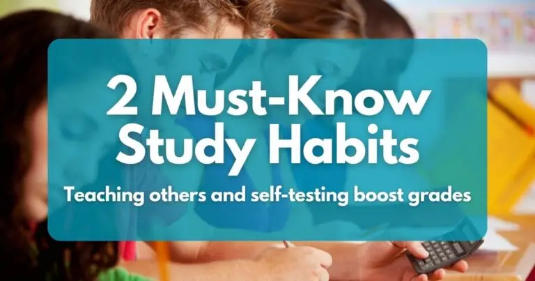 Teaching Others and Self-Testing