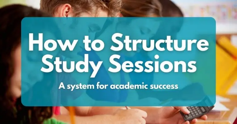 Step 5 Structuring Study Sessions