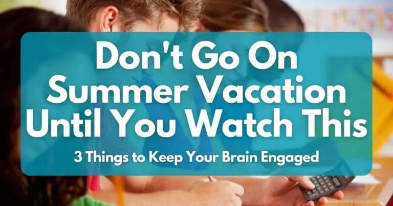 Don't Go On Summer Vacation Until You Watch This