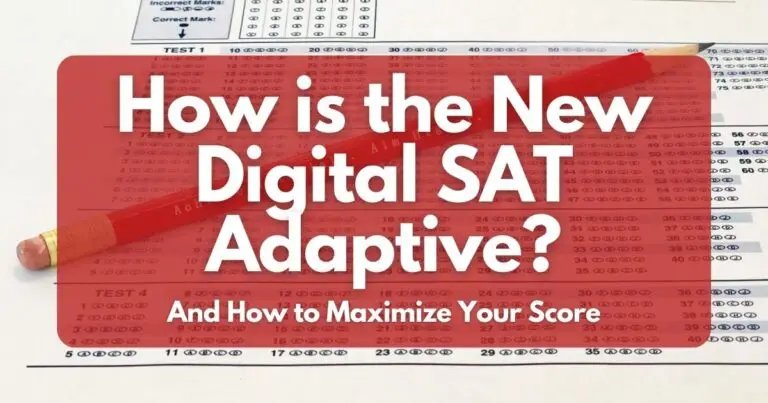 How is the New Digital SAT Adaptive