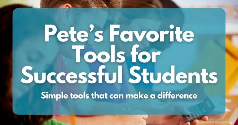 Tools for Success in School